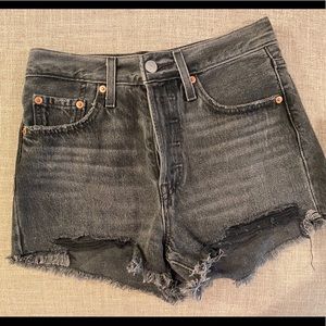 Levi’s 501 High-Rise Denim Shorts